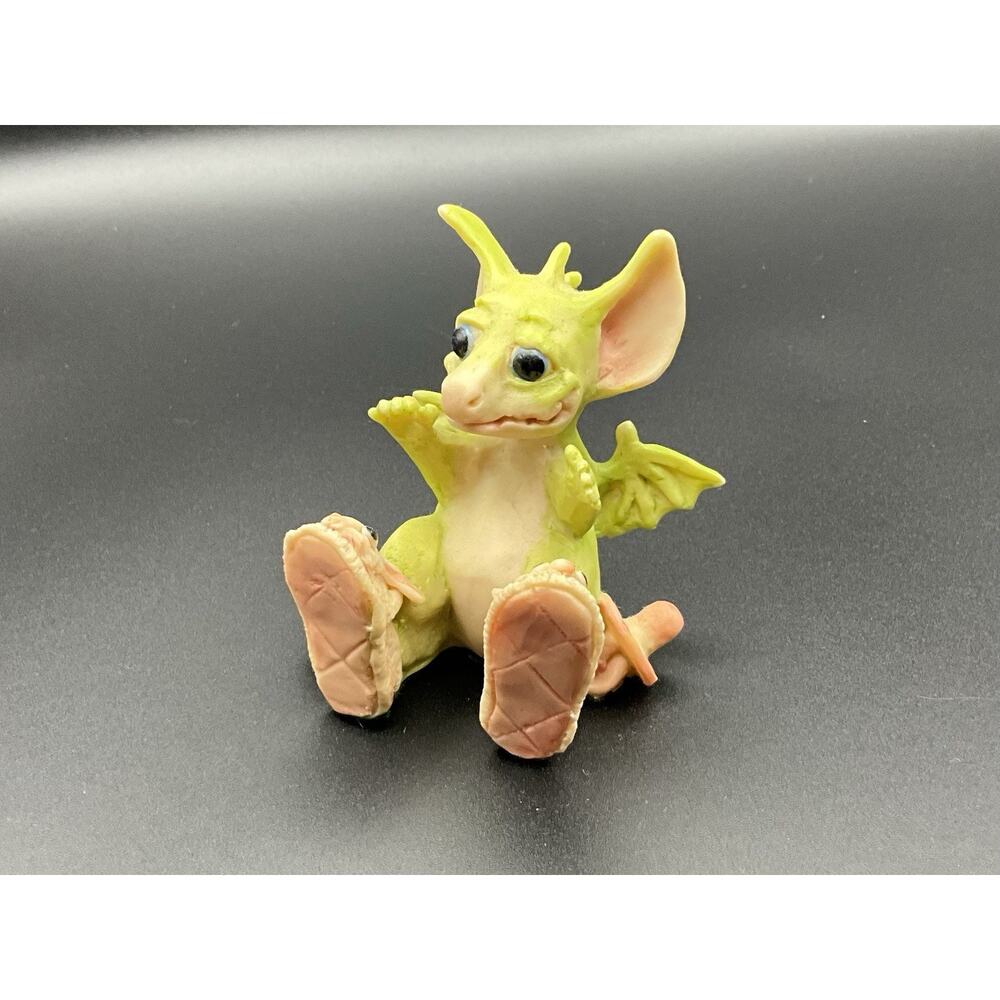 Whimsical World of Pocket Dragons Real Musgrave NEW BUNNY SHOES Figurine VGUC